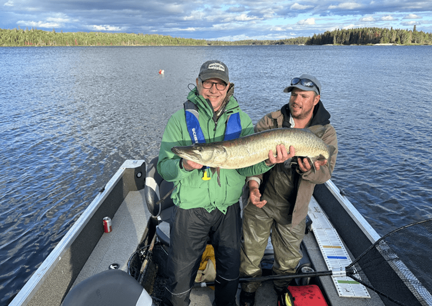 Two Men Fishing